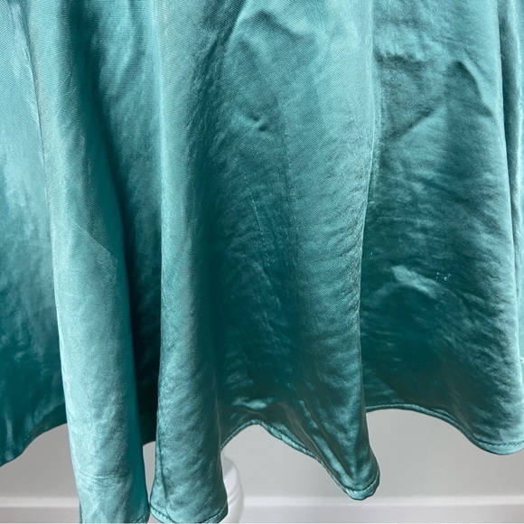Lovers and Friends Kayleigh Wrap Dress in Mermaid Green XXS - Picture 8 of 11